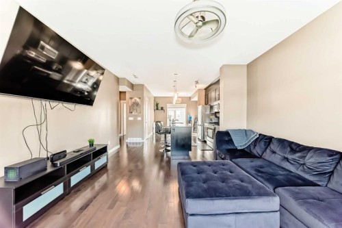 29 Skyview Point Link Ne, Calgary, AB - Indoor Photo Showing Living Room