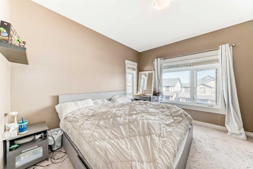 29 Skyview Point Link Ne, Calgary, AB - Indoor Photo Showing Bedroom