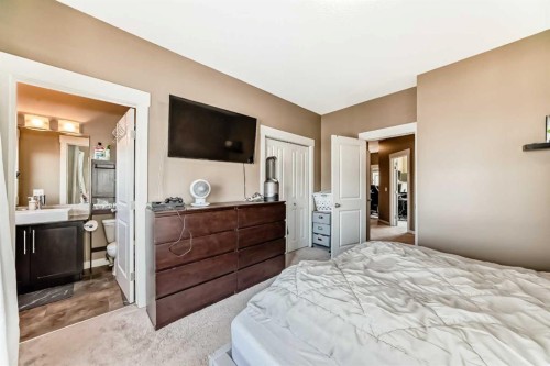 29 Skyview Point Link Ne, Calgary, AB - Indoor Photo Showing Bedroom