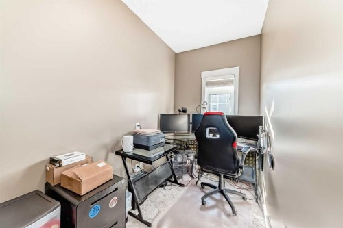 29 Skyview Point Link Ne, Calgary, AB - Indoor Photo Showing Office