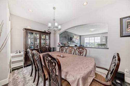 26 Saddlelake View Ne, Calgary, AB - Indoor Photo Showing Dining Room