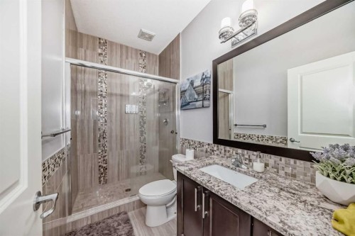 26 Saddlelake View Ne, Calgary, AB - Indoor Photo Showing Bathroom