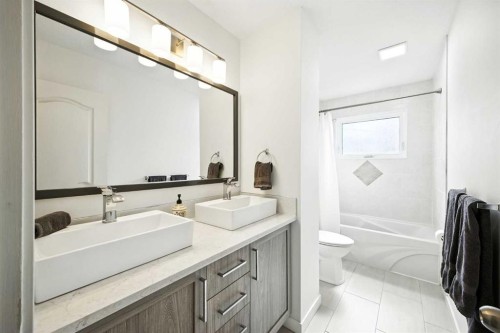 139 Huntford Green Ne, Calgary, AB - Indoor Photo Showing Bathroom