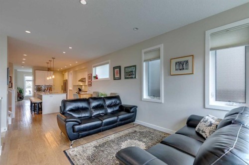 2018B 26A Street Sw, Calgary, AB - Indoor Photo Showing Living Room