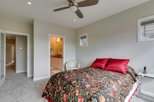 2018B 26A Street Sw, Calgary, AB - Indoor Photo Showing Bedroom