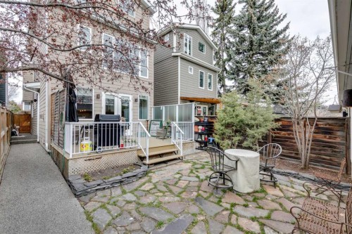 2018B 26A Street Sw, Calgary, AB - Outdoor With Deck Patio Veranda