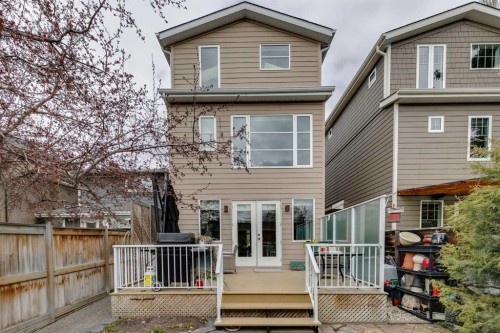 2018B 26A Street Sw, Calgary, AB - Outdoor With Deck Patio Veranda