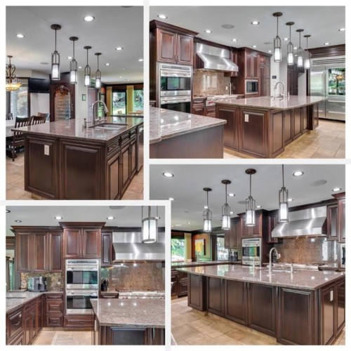 40 Eagle Ridge Place Sw, Calgary, AB - Indoor Photo Showing Kitchen With Upgraded Kitchen