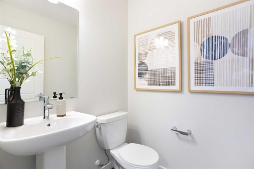 404-1750 Rangeview Drive Se, Calgary, AB - Indoor Photo Showing Bathroom