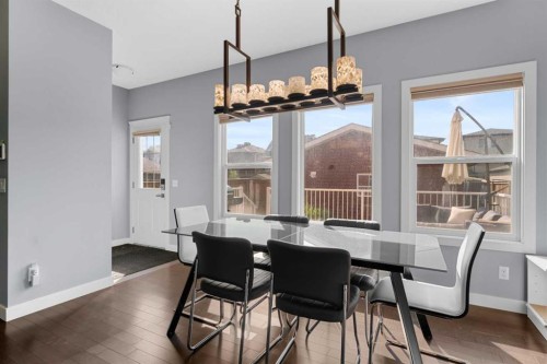 172 Evanspark Gardens Nw, Calgary, AB - Indoor Photo Showing Dining Room