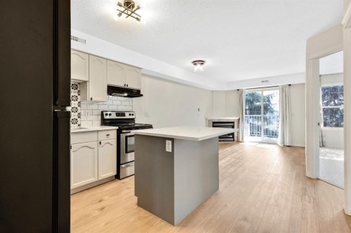 321-103 Strathaven Drive, Strathmore, AB - Indoor Photo Showing Kitchen