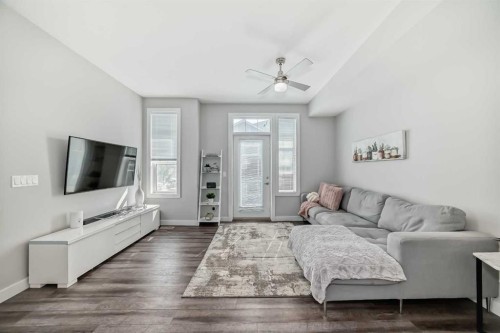 63 Legacy Path Se, Calgary, AB - Indoor Photo Showing Living Room
