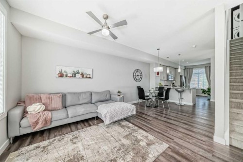 63 Legacy Path Se, Calgary, AB - Indoor Photo Showing Living Room