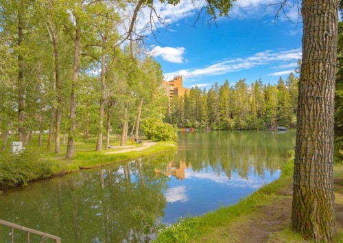308-8604 48 Avenue Nw, Calgary, AB - Outdoor With Body Of Water With View