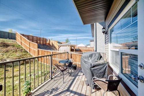55 Baysprings Way Sw, Airdrie, AB - Outdoor With Deck Patio Veranda With Exterior