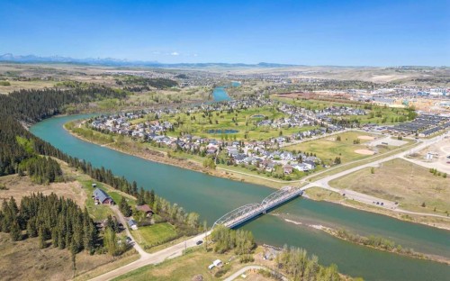 1604-525 River Heights Drive, Cochrane, AB - Outdoor With Body Of Water With View