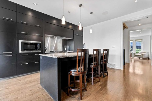 606 Aspen Meadows Hill Sw, Calgary, AB - Indoor Photo Showing Kitchen With Upgraded Kitchen