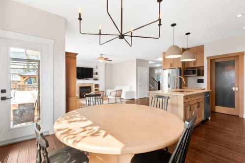 1535 Idaho Street, Carstairs, AB - Indoor Photo Showing Dining Room