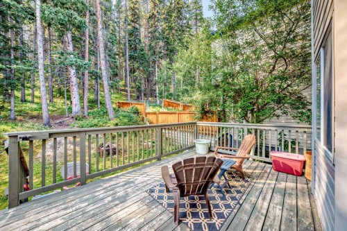 985 Wilson Way, Canmore, AB - Outdoor With Deck Patio Veranda With Exterior