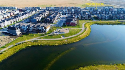 7468 202 Avenue Se, Calgary, AB - Outdoor With Body Of Water With View