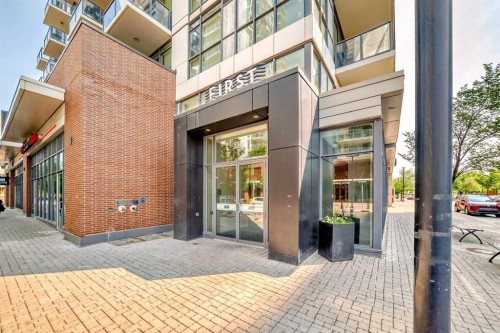 1202-550 Riverfront Avenue Se, Calgary, AB - Outdoor With Exterior