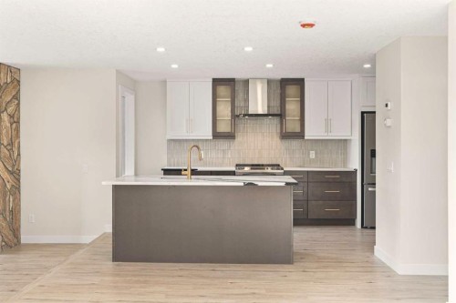 20-1220 Prominence Way Sw, Calgary, AB - Indoor Photo Showing Kitchen With Upgraded Kitchen