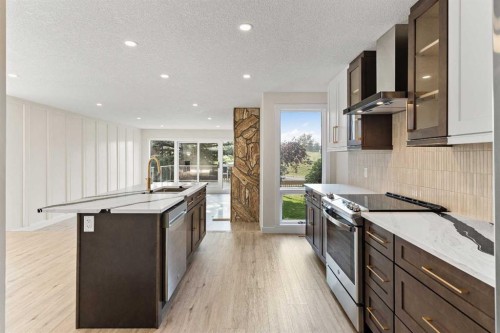 20-1220 Prominence Way Sw, Calgary, AB - Indoor Photo Showing Kitchen With Upgraded Kitchen