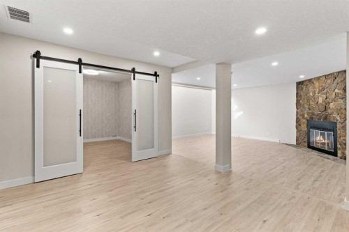 20-1220 Prominence Way Sw, Calgary, AB - Indoor With Fireplace