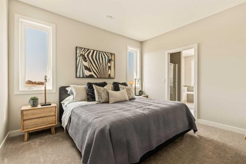 1168 Iron Ridge Avenue, Crossfield, AB - Indoor Photo Showing Bedroom