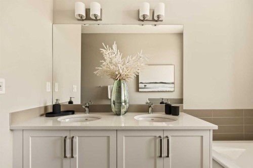 1168 Iron Ridge Avenue, Crossfield, AB - Indoor Photo Showing Bathroom