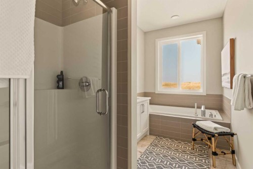 1168 Iron Ridge Avenue, Crossfield, AB - Indoor Photo Showing Bathroom