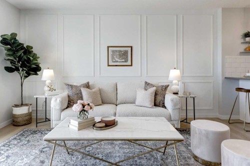 1111-15126 37 Street Sw, Calgary, AB - Indoor Photo Showing Living Room