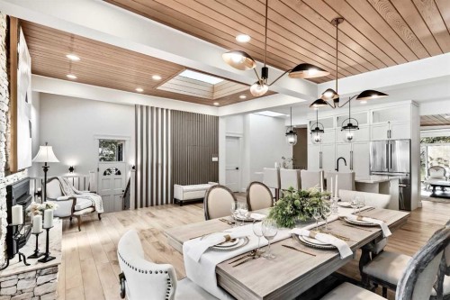 2332 Uxbridge Drive Nw, Calgary, AB - Indoor Photo Showing Dining Room