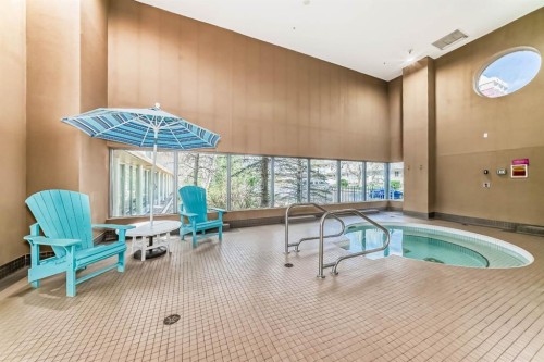 1907-77 Spruce Place Sw, Calgary, AB - Indoor Photo Showing Other Room With In Ground Pool