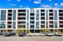 2512-8500 19 Avenue Se, Calgary, AB  - Outdoor With Balcony With Facade 