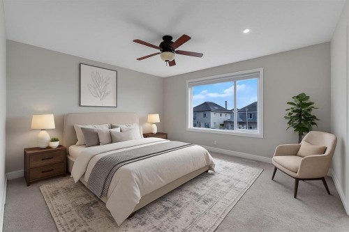 202 Coral Reef Manor Ne, Calgary, AB - Indoor Photo Showing Bedroom