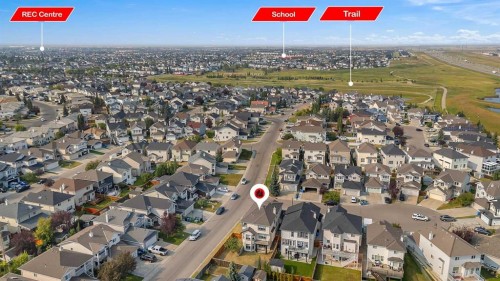 202 Coral Reef Manor Ne, Calgary, AB - Outdoor With View