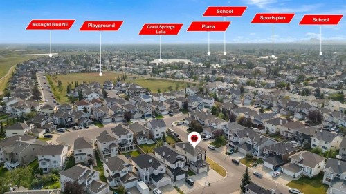 202 Coral Reef Manor Ne, Calgary, AB - Outdoor With View