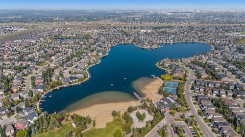 86 Auburn Glen Circle Se, Calgary, AB - Outdoor With Body Of Water With View