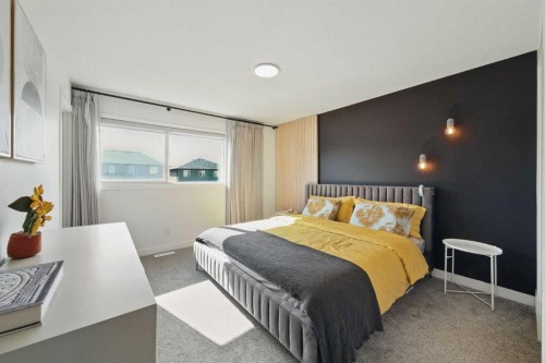 47 Edith Terrace Nw, Calgary, AB - Indoor Photo Showing Bedroom