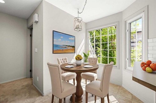 238-4037 42 Street Nw, Calgary, AB - Indoor Photo Showing Dining Room