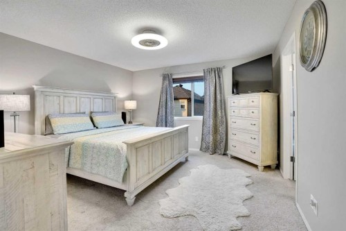 124 Skyview Shores Road Ne, Calgary, AB - Indoor Photo Showing Bedroom