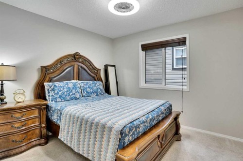 124 Skyview Shores Road Ne, Calgary, AB - Indoor Photo Showing Bedroom