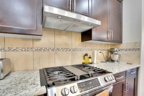 124 Skyview Shores Road Ne, Calgary, AB - Indoor Photo Showing Kitchen With Upgraded Kitchen