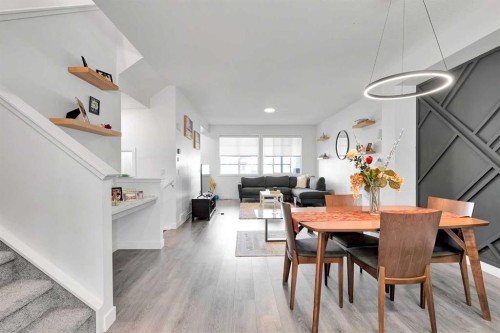 117 Ambleton Drive Nw, Calgary, AB - Indoor Photo Showing Dining Room