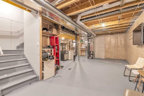 117 Ambleton Drive Nw, Calgary, AB - Indoor Photo Showing Basement