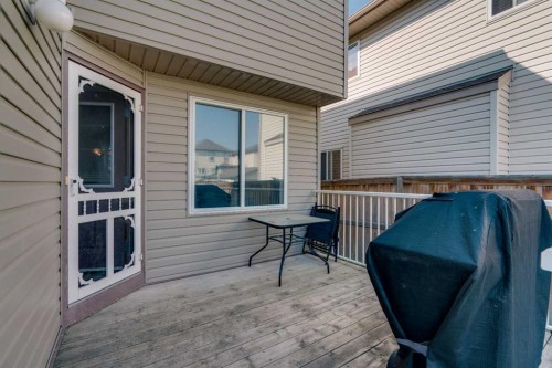 100 Covecreek Close Ne, Calgary, AB - Outdoor With Deck Patio Veranda With Exterior