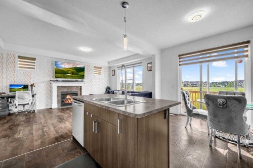 21 Cityscape Place Ne, Calgary, AB - Indoor With Fireplace