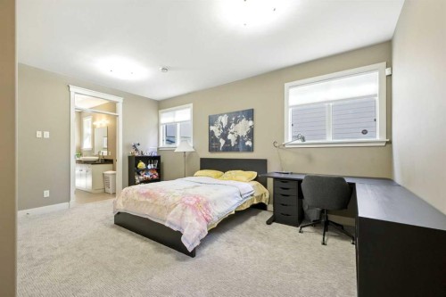 16 Spring Valley Lane Sw, Calgary, AB - Indoor Photo Showing Bedroom