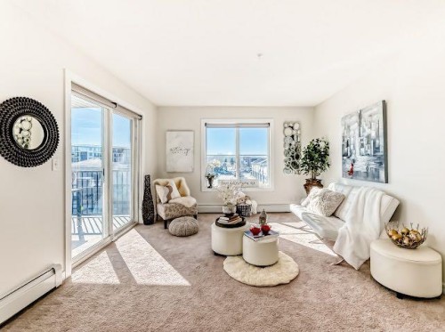 2340-81 Legacy Boulevard Se, Calgary, AB - Indoor Photo Showing Living Room